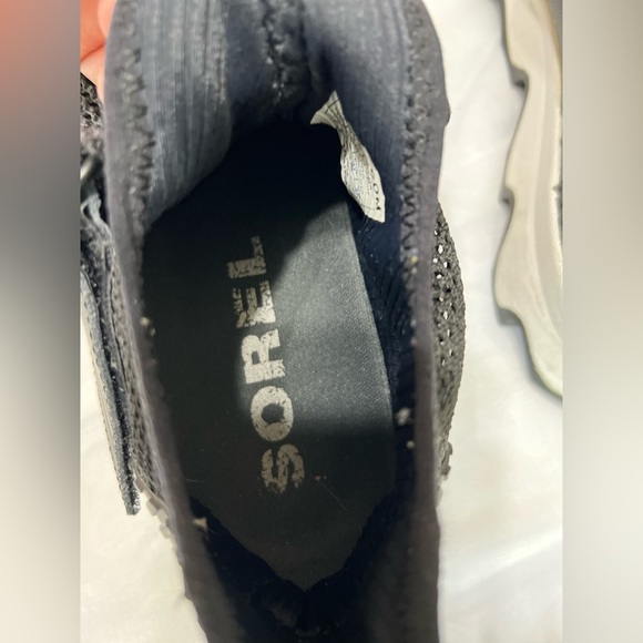 SOREL Kinetic Sneaker Black Hi-Top size 10 - Picture 6 of 12